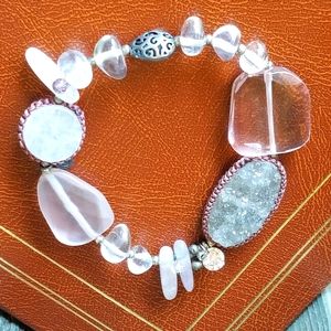 Silpada Sterling Silver & Stone Bracelet